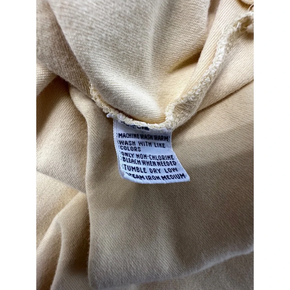 Polo Ralph Lauren Polo Shirt Mens Large Tan/ yellow Soft Touch Vintage‎